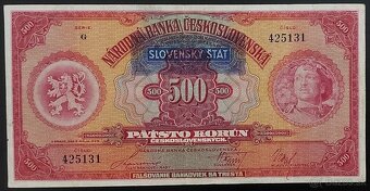 BANKOVKY VI. SLOVENSKÝ ŠTÁT OD 1938 - 1945 - 3