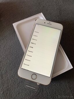 Predam iphone 6 16GB Gold Nový nepoužívaný Ne aktivovaný - 3