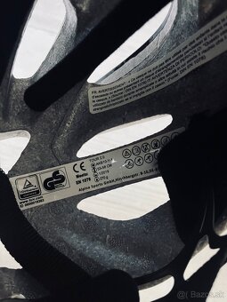 Alpina cyklistická prilba čierna - 3