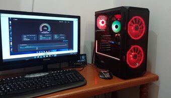 Herný počitač s RTX 3070 8GB OC / Ryzen5 / 32GB / NVMe+WIN11 - 3