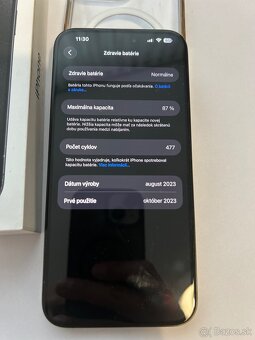 Apple iPhone 15 pro max 256 GB - 3