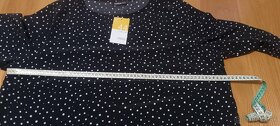 Predám dámske bodkované šaty 44 - 46 nové - 3