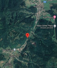 Stavebný pozemok Krompachy 800 m2 - 23 000 € - 3