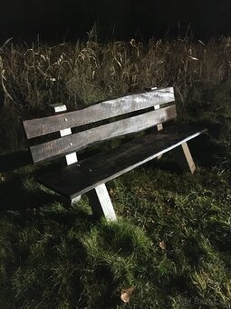 Záhradná lavička - 3