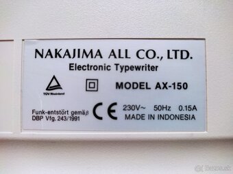 Predám písací stroj a tonery... - 3