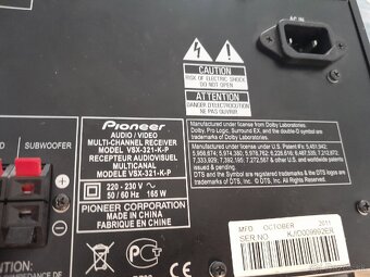 Pioneer vsx-321 - 3