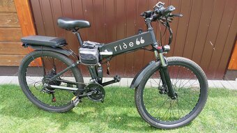 Skladací celoodpružený horský elektrobicykel - 3