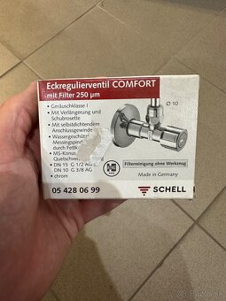 Ventil rohový Schell - 3