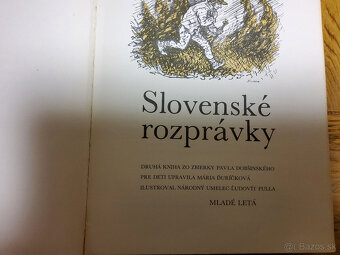 staré knihy rozprávok P. Dobšinský, B. Nemcová - 3