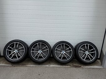 ORIGINAL BMW 5 2020+ LETNA SADA 5x112 R18 DVOJROZMER - 3