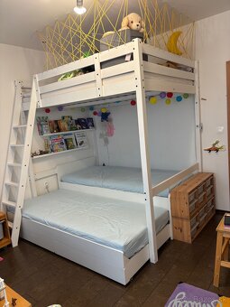 Predám vyvýšenú posteľ Ikea Stora - 3