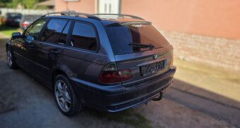 Rozpredám bmw e46 320d 110kw touring  facelift - 3