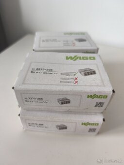 Wago svorky - 3