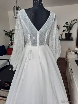 NOVE Svadobné šaty veľ. 36-38 - 3