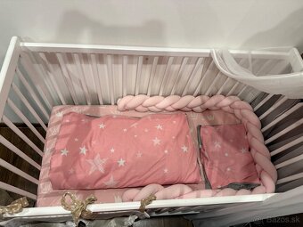 Detská postieľka s komplet vybavením - 3
