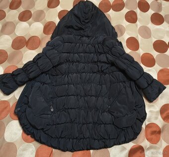 Dievčenské zimná bunda 110 - 3