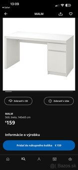 MALM stôl - IKEA - 3