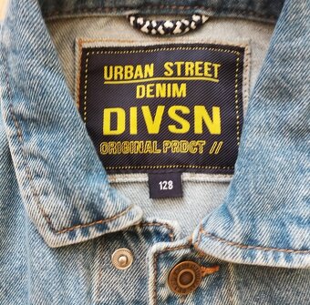 Chlapčenská riflova bunda velk.128 - 3