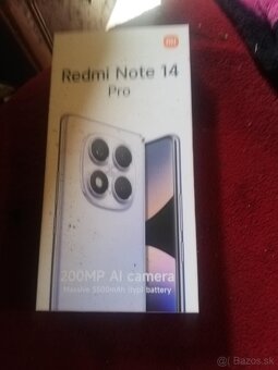 Predám alebo vymením redmi note14pro 8(8/256gb - 3
