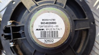 REPRODUKTORY - PEUGEOT 307, 407, CITROEN C3 C4 - 3
