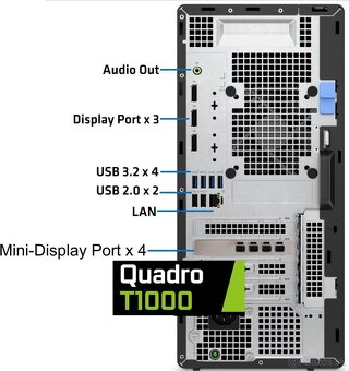 Predám DELL Optiplex 5000 Tower Intel Core i5-12500 - 3