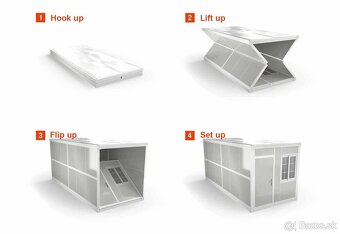 Rozkladacie Kontajnery/Unimobunky - 3