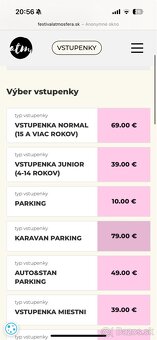 Predam 2 detske listky na festival atmosfera - 3