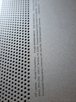 Na diely- HP notebook model: 17-by 0017nc - 3
