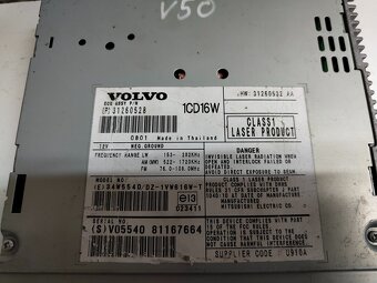 autorádio CD prehrávač Volvo C70 V50 31260532 40€ - 3