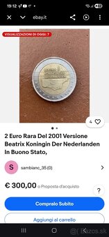 2 eurova minca beatrix 2000 Holandsko - 3