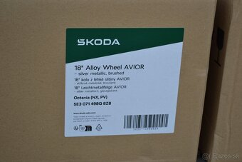 5x112 R18 Hliníkové disky Originál Škoda Octavia IV AVIOR - 3