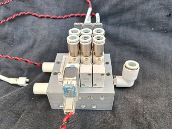 Pneumatický elektroventil SMC (ostrov) - 3