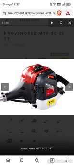 Krovinorez MTF BC 26 TT - 3