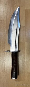 NESKUTOČNÝ LOVECKÝ NOŽ - DLŽKA ČEPELE 30 cm - 3