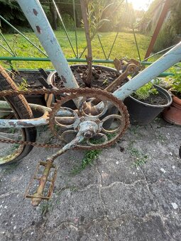 Starý retro bicykel - 3