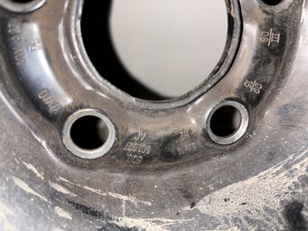 5J14 H2 ET35 VW Škoda Seat plechové disky s pneu bridgestone - 3
