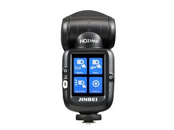 Jinbei HD2 MAX multibrandový externí blesk s kruhovou hlavou - 3