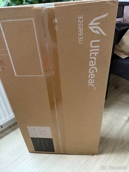 31,5" LG UltraGear 32GR93U-B , 4K 144hz 10bit antireflex - 3