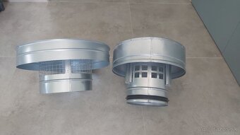 Strešný prechod nerez 160 a 200mm, strieška. - 3