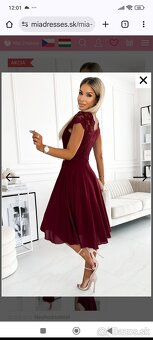 Spoločenské šaty veľ. XL - 3