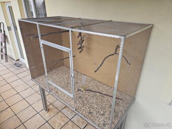 Hliníková klietka pre vtáky - 3