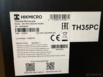 HIKMICRO THUNDER PRO TH35PC (VERZIA 2022) - 3