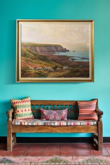 Atlantické pobrežie v okolí Royan , J.Fuith , olej na sololi - 3