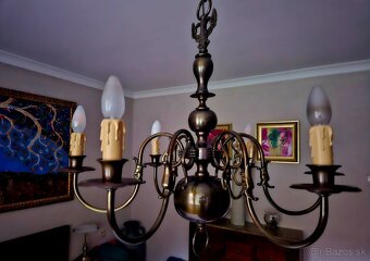 Predam luxusny rustikalny luster - 3