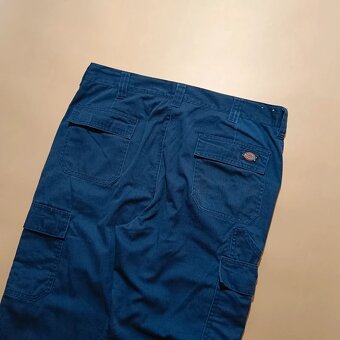 Dickies modré cargo široké nohavice W36 - 3