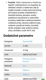 Revízne dvierka - 3