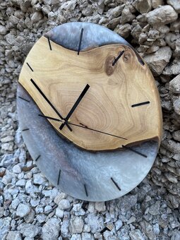 Nástenné hodiny epoxidové - 3