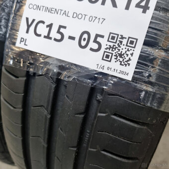 Letné pneumatiky 175/65 R14 CONTINENTAL - 3