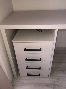 Predám písací/ pracovný stôl kašmírový - 3