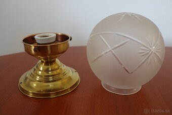 Starožitná stropná lampa. - 3